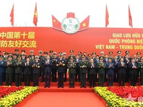 Giao lưu hữu nghị quốc phòng biên giới Việt Nam-Trung Quốc lần thứ 10