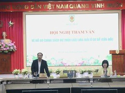 Tham vấn về hồ sơ chính sách Luật Hòa giải ở cơ sở (sửa đổi)