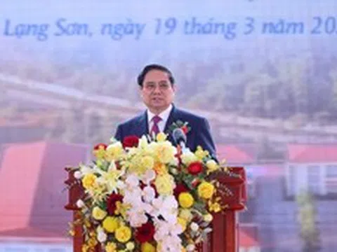Phát biểu của Thủ tướng Phạm Minh Chính tại Lễ khởi công Trường nội trú liên cấp tại các xã biên giới đất liền