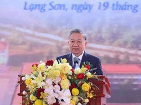 Phát biểu của Tổng Bí thư tại lễ khởi công xây dựng trường phổ thông nội trú liên cấp tiểu học và trung học cơ sở tại 121 xã biên giới đất liền