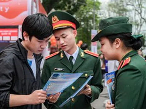 Cơ hội vào trường quân đội rộng mở: Thêm phương thức mới, tăng hơn 1.000 chỉ tiêu
