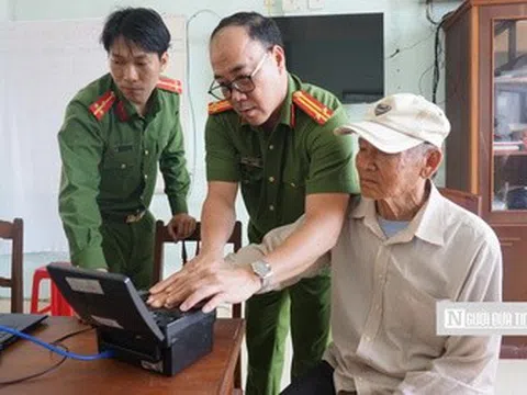 Gia Lai: Công an ra tận đảo hỗ trợ người dân, học sinh làm căn cước, định danh điện tử cấp độ 2