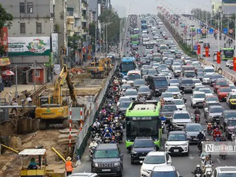 Hà Nội: Điều chỉnh giao thông tại nút giao Cổ Linh – Đàm Quang Trung