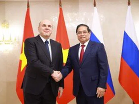 Thủ tướng Phạm Minh Chính hội đàm với Thủ tướng Liên bang Nga, chứng kiến ký các văn kiện hợp tác