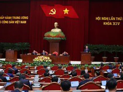 Thông cáo báo chí ngày làm việc thứ nhất Hội nghị Trung ương 2 khoá XIV