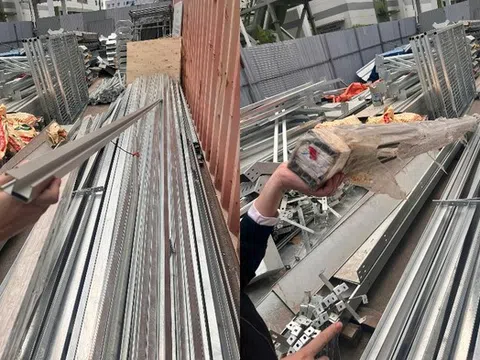 Khởi tố 3 đối tượng trộm 1.600 thanh ray nhôm trị giá 500 triệu đồng