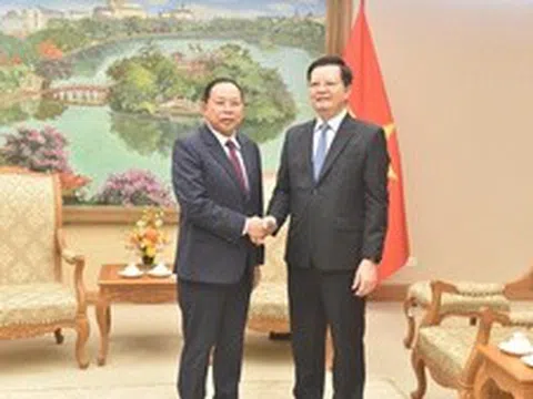 Phó Thủ tướng Mai Văn Chính tiếp xã giao Bộ trưởng Bộ Lễ nghi và Tôn giáo Campuchia