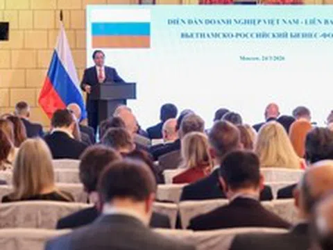 Thủ tướng Phạm Minh Chính dự Diễn đàn doanh nghiệp Việt Nam – Nga