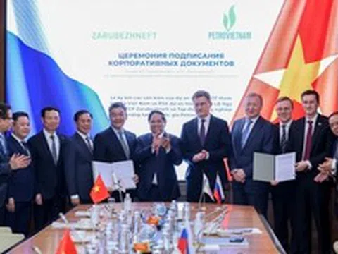 Thủ tướng Phạm Minh Chính làm việc với Công ty Zarubezhneft: Nga và Việt Nam tăng cường hợp tác dầu khí