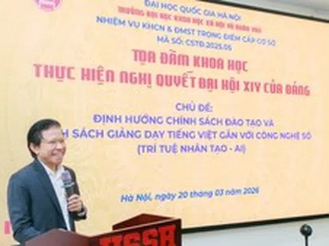 Định hướng đào tạo và giảng dạy tiếng Việt gắn với công nghệ số