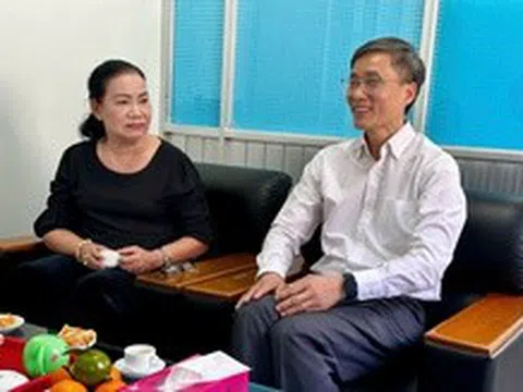 Chủ tịch Nguyễn Khánh Ngọc thăm và làm việc với Hội Luật gia Tp.Cần Thơ