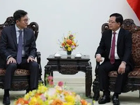 Phó Thủ tướng Hồ Quốc Dũng tiếp lãnh đạo Tập đoàn năng lượng GS (Hàn Quốc)