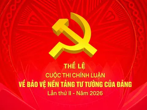 Thể lệ Cuộc thi chính luận về bảo vệ nền tảng tư tưởng của Đảng lần thứ 2