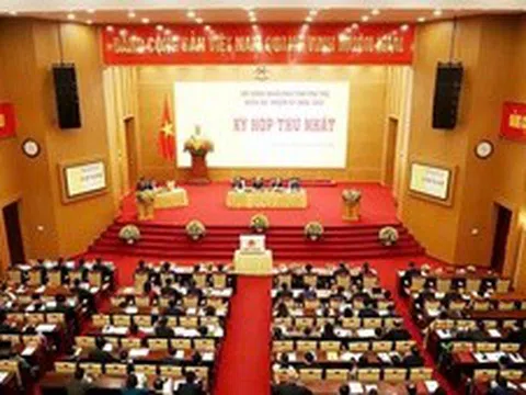 Phú Thọ kiện toàn các chức danh của HĐND tỉnh và UBND tỉnh