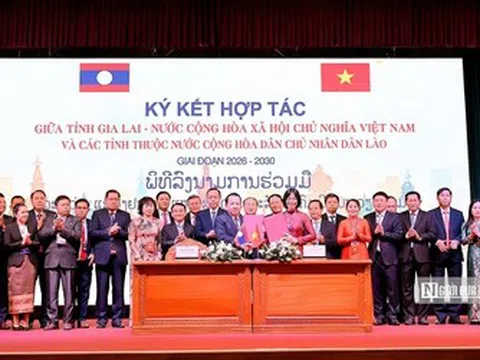 Gia Lai và 4 tỉnh Nam Lào tăng cường hợp tác, tập trung đầu tư  nông nghiệp, dịch vụ du lịch