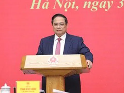 Thủ tướng Phạm Minh Chính chủ trì Hội nghị Đảng ủy Chính phủ