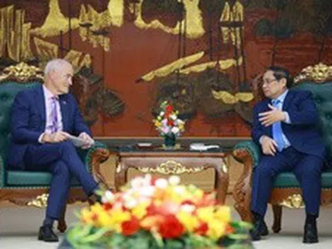 Thủ tướng Phạm Minh Chính tiếp Giám đốc Đại học RMIT, Australia