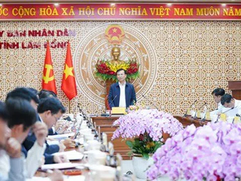 GRDP, giải ngân chưa đạt, Chủ tịch UBND tỉnh Lâm Đồng họp giữa đêm