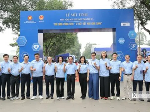 "Khỏe mạnh là nền tảng vững chắc để xây dựng đất nước hùng cường"
