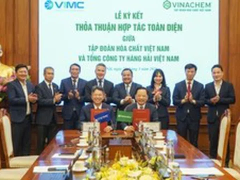 Vinachem và Tổng công ty Hàng hải Việt Nam ký kết thỏa thuận hợp tác toàn diện
