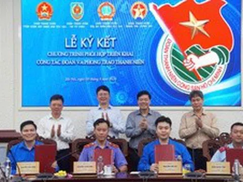 Tăng cường phối hợp công tác Đoàn giữa 4 cơ quan Khối Nội chính