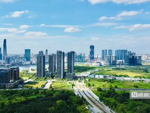 Toàn cảnh khu vực được định hình thành trung tâm tài chính quốc tế tại Tp.HCM