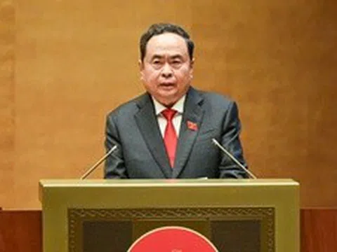 Chủ tịch Quốc hội Trần Thanh Mẫn: Trách nhiệm đặt lên vai Quốc hội và từng đại biểu Quốc hội là hết sức nặng nề nhưng cũng vô cùng vẻ vang