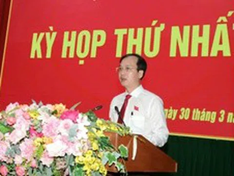 Ông Trần Trí Quang tái đắc cử Chủ tịch UBND tỉnh Vĩnh Long