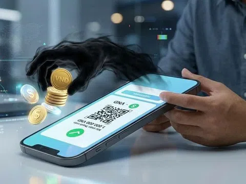 Cảnh báo thủ đoạn giả mạo biên lai chuyển tiền qua QR code để lừa đảo