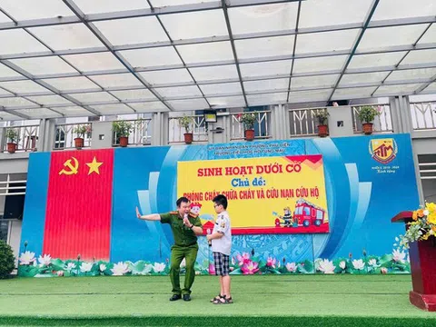 Tăng cường tuyên truyền phòng cháy chữa cháy cho học sinh tiểu học: Nền tảng xây dựng ý thức an toàn từ sớm