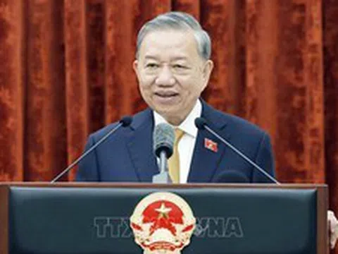 Tổng Bí thư, Chủ tịch nước Tô Lâm gặp mặt cán bộ Văn phòng Chủ tịch nước