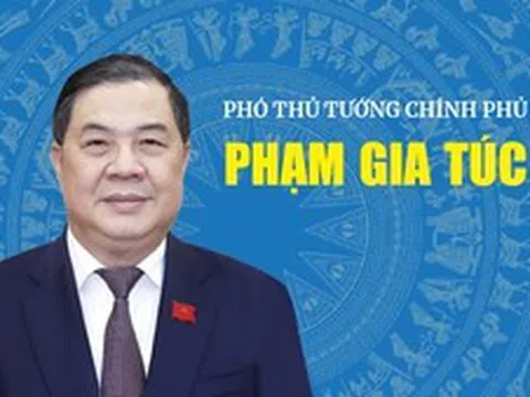 Infographic: Tiểu sử tóm tắt Phó Thủ tướng Chính phủ Phạm Gia Túc