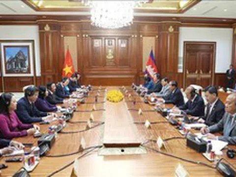 Phát triển mạnh mẽ, bền chặt và khăng khít mối quan hệ Việt Nam - Campuchia