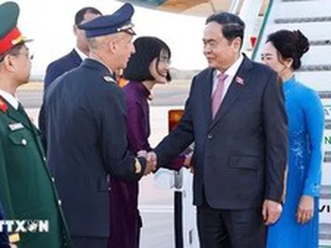 Chủ tịch Quốc hội Trần Thanh Mẫn bắt đầu thăm chính thức Cộng hòa Italy