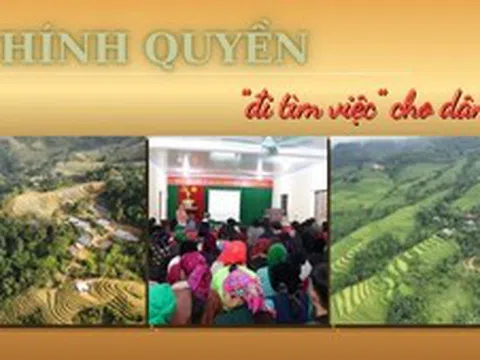 Khi chính quyền ‘đi tìm việc’ cho dân