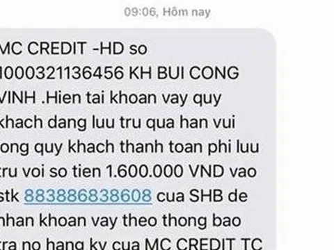 Cảnh báo thủ đoạn lừa đảo vay tiền online, người dân cần chú ý