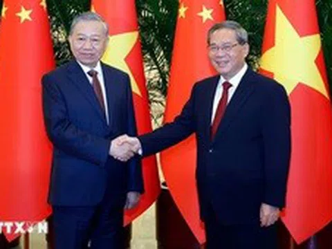 Tổng Bí thư, Chủ tịch nước Tô Lâm hội kiến Thủ tướng Trung Quốc Lý Cường