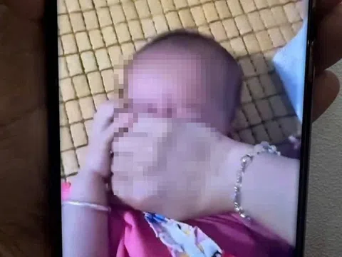 Xác minh clip bé gái bị người phụ nữ bóp chặt mũi, miệng