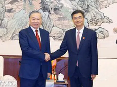 Tổng Bí thư, Chủ tịch nước Tô Lâm tiếp Bí thư Quảng Tây, Trung Quốc