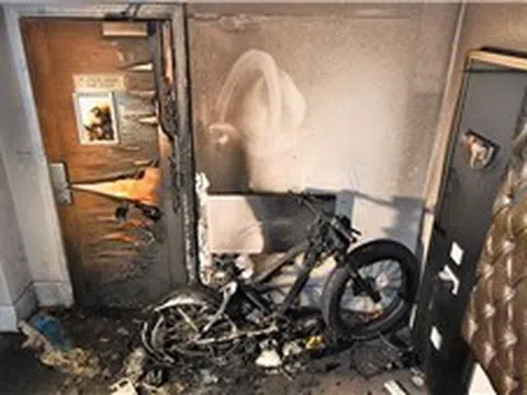 Số vụ cháy xe đạp điện, xe scooter điện tại Anh tăng kỷ lục