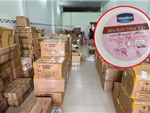 TP Hồ Chí Minh triệt phá 'công xưởng' sản xuất mỹ phẩm giả quy mô lớn giữa khu dân cư