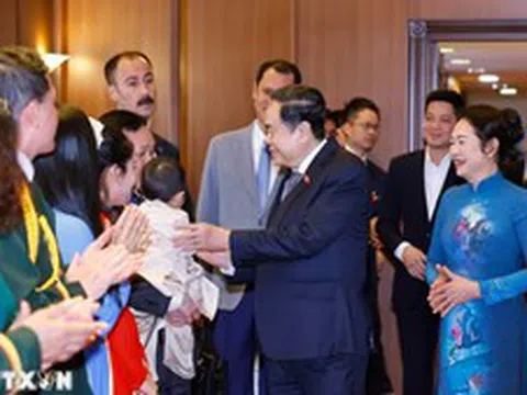 Chủ tịch Quốc hội Trần Thanh Mẫn gặp gỡ cộng đồng người Việt tại Thổ Nhĩ Kỳ