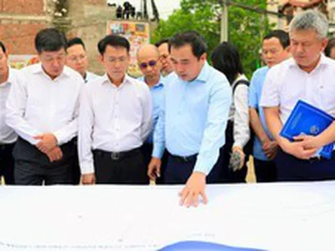 Bí thư Thành ủy Hà Nội Trần Đức Thắng kiểm tra tiến độ các dự án, công trình trọng điểm trên địa bàn Thủ đô