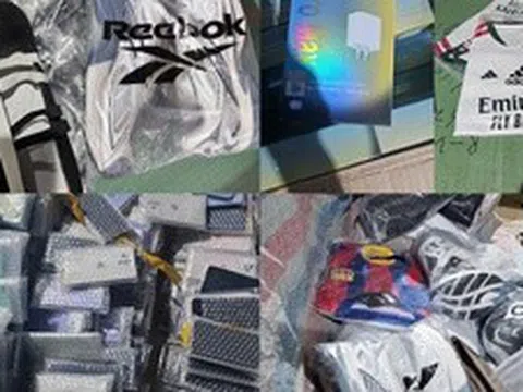 Hàng nghìn sản phẩm giả xuất xứ, giả nhãn mác bị hải quan phát hiện