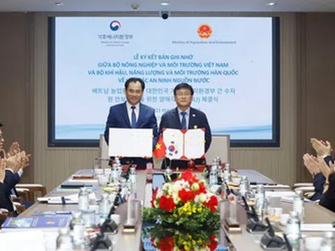 Bộ trưởng Bộ Nông nghiệp và Môi trường: Việt - Hàn hướng tới hình mẫu hợp tác xanh