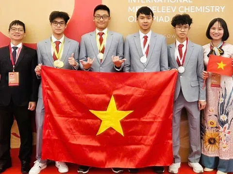 Lập thành tích ấn tượng tại Olympic Hoá học “khó nhất hành tinh”, Việt Nam giành 4 huy chương