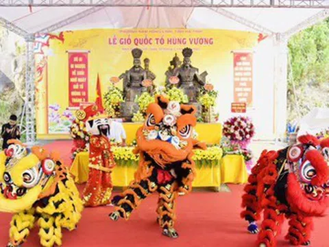 Trang trọng lễ giỗ Quốc Tổ Hùng Vương ở Hà Tĩnh