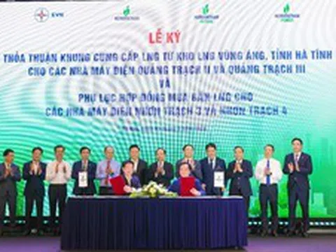 PV GAS ký kết các thỏa thuận LNG quy mô lớn, mở rộng hạ tầng cung ứng khí cho các trung tâm điện lực trọng điểm