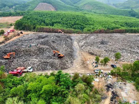 Nghệ An: Vụ cháy “núi rác” kéo dài nửa tháng đã được xử lý