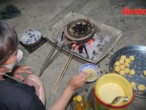 Người xứ Quảng ở Đắk Lắk gìn giữ phong tục đổ bánh thuẫn mỗi độ Xuân về